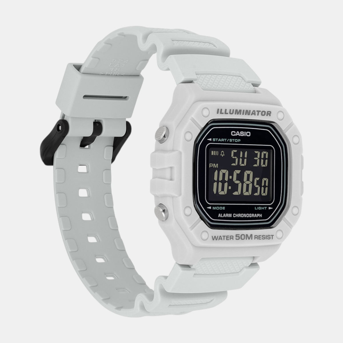Youth Unisex Quartz Black Dial Digital Resin Watch D395