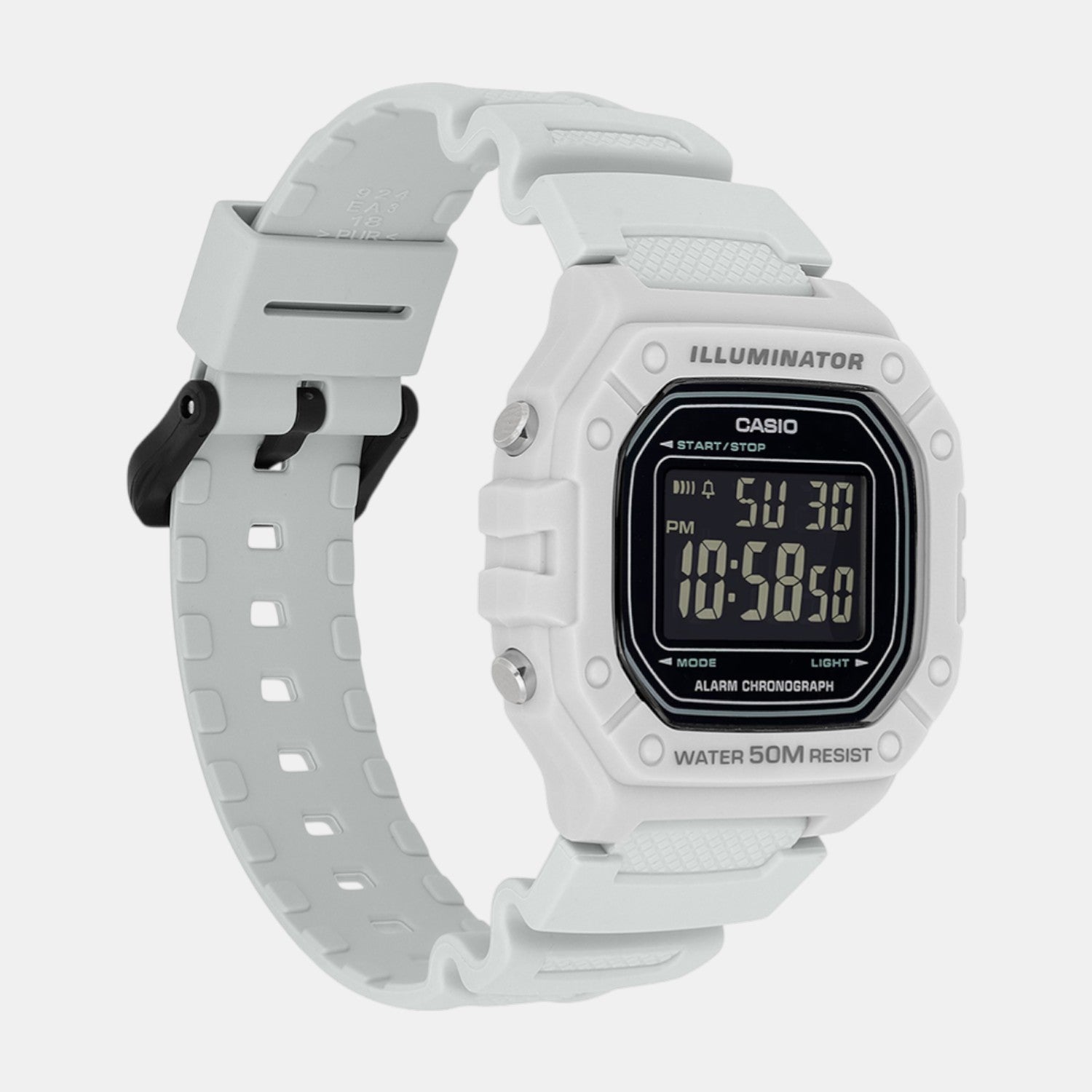 Youth Unisex Quartz Black Dial Digital Resin Watch D395