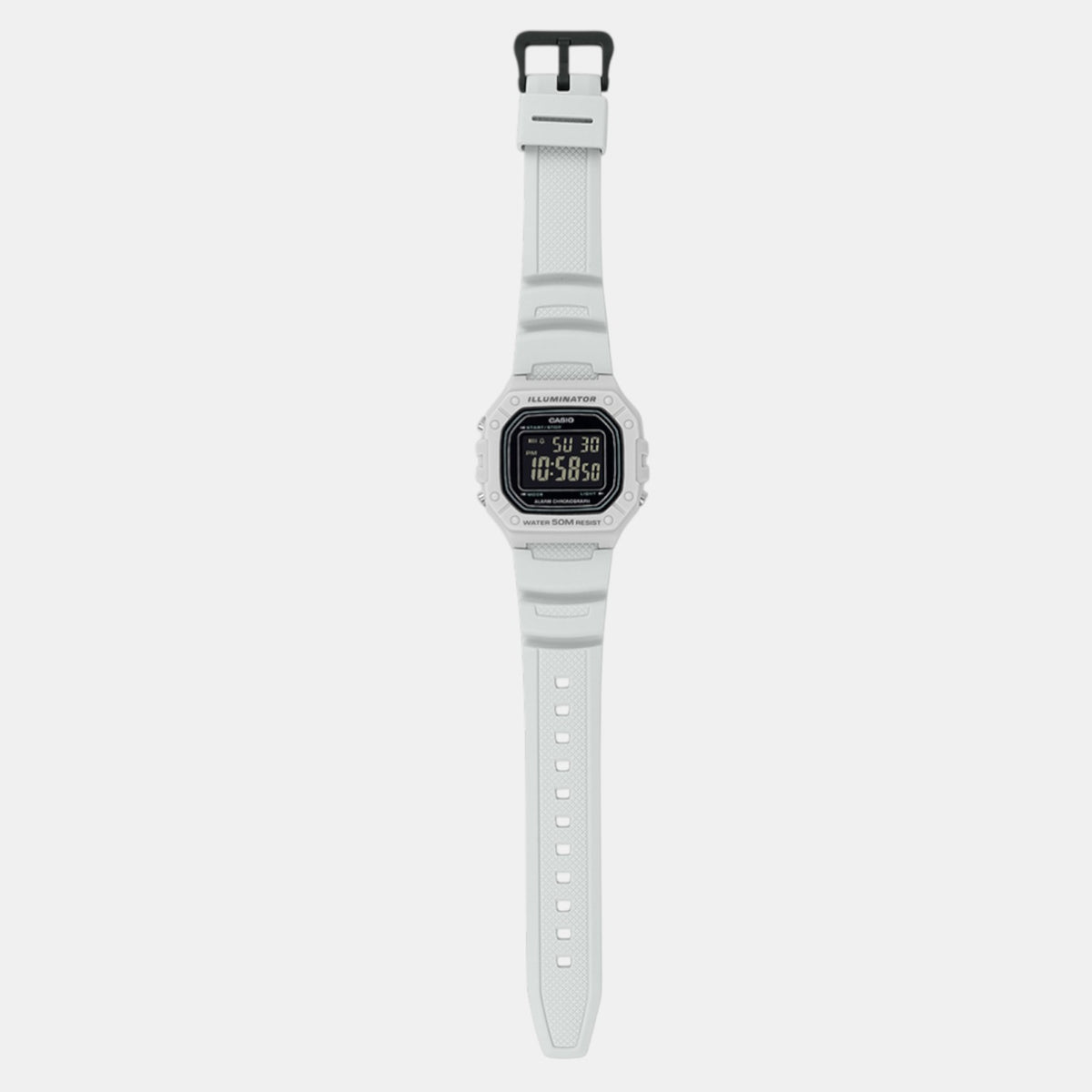 Youth Unisex Quartz Black Dial Digital Resin Watch D395