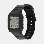 Youth Unisex Quartz Black Dial Digital Resin Watch D396