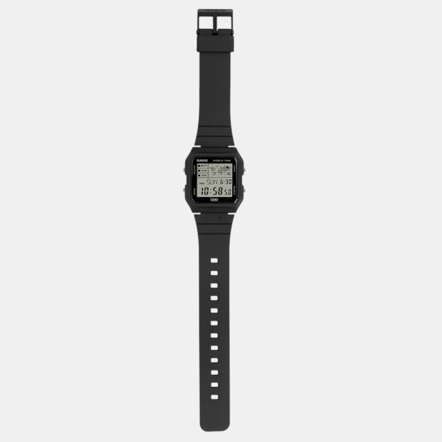 Youth Unisex Quartz Black Dial Digital Resin Watch D396
