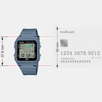 Youth Unisex Quartz Black Dial Digital Resin Watch D397