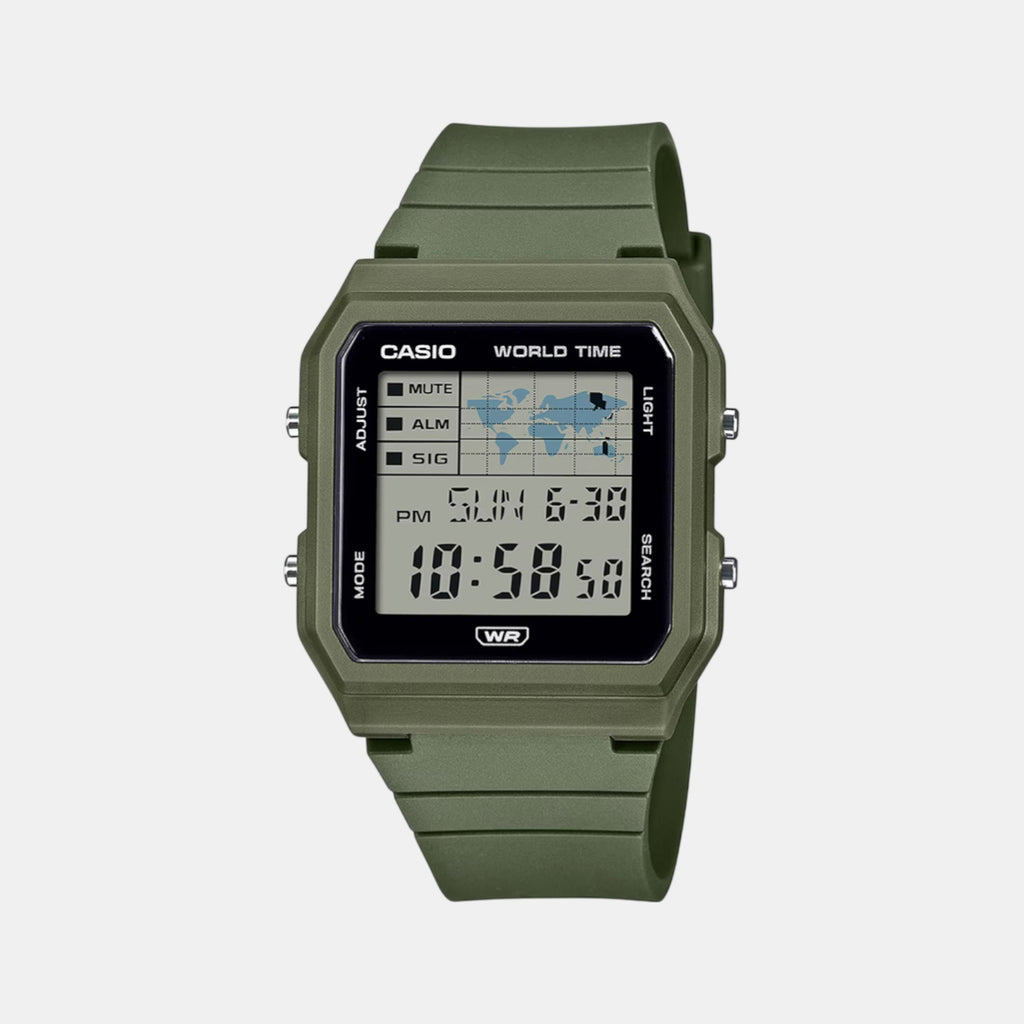 Youth Unisex Quartz Black Dial Digital Resin Watch D398