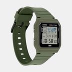 Youth Unisex Quartz Black Dial Digital Resin Watch D398