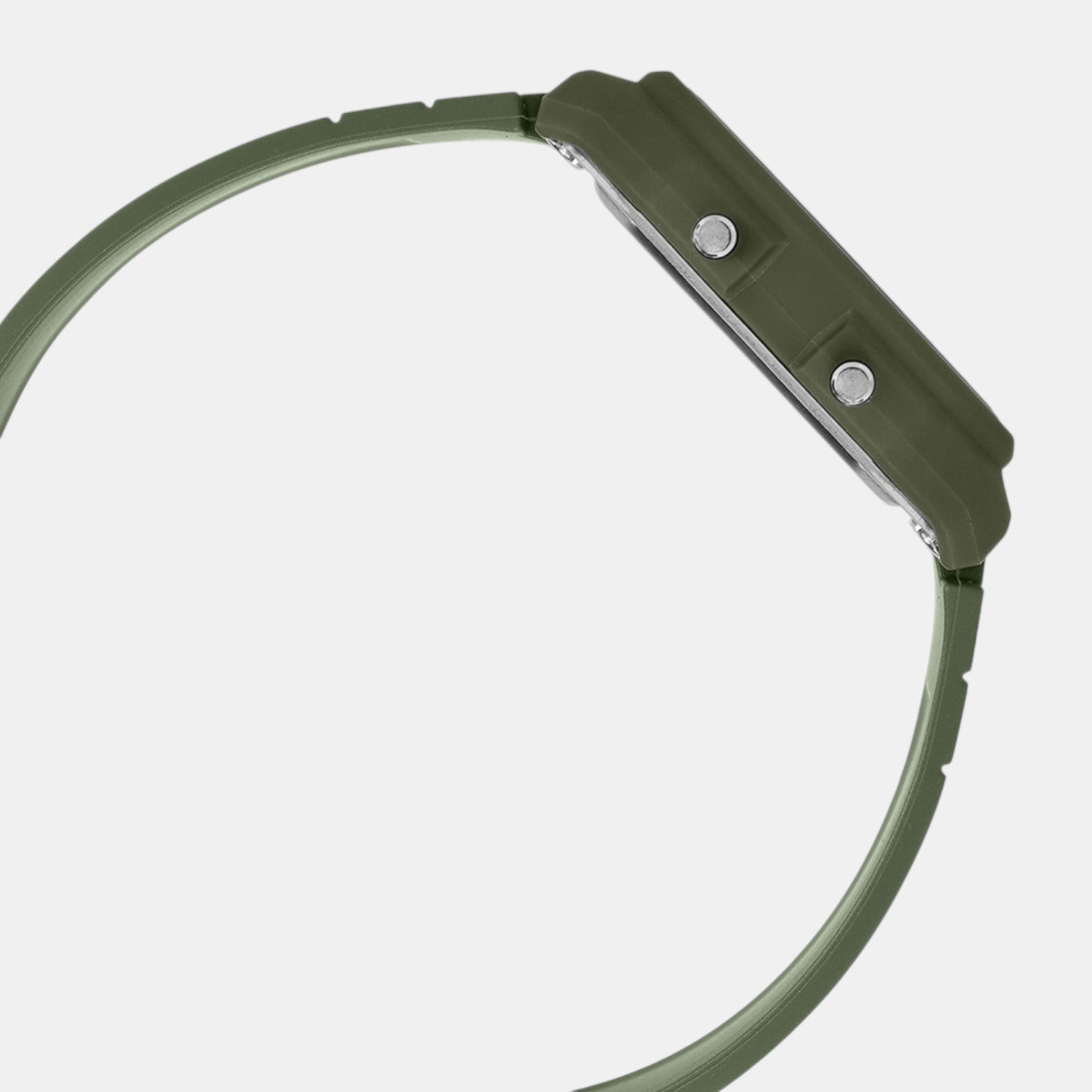 Youth Unisex Quartz Black Dial Digital Resin Watch D398