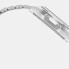 Vintage Women Quartz Black Dial Digital Stainless Steel Watch D408 LA680WA-1BDF