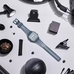 Unisex Quartz Clear Dial Digital Resin Watch D410