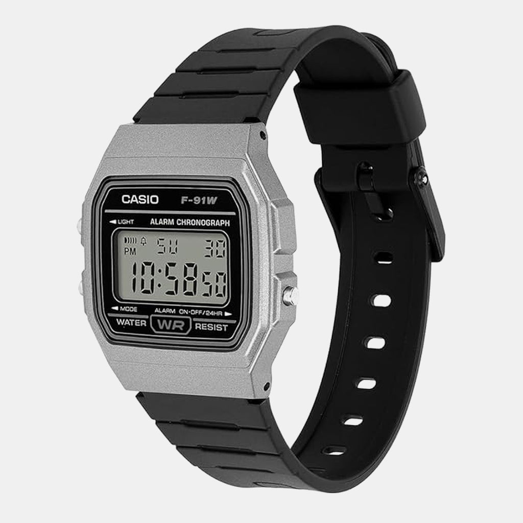Unisex Quartz Clear Dial Digital Resin Watch D411