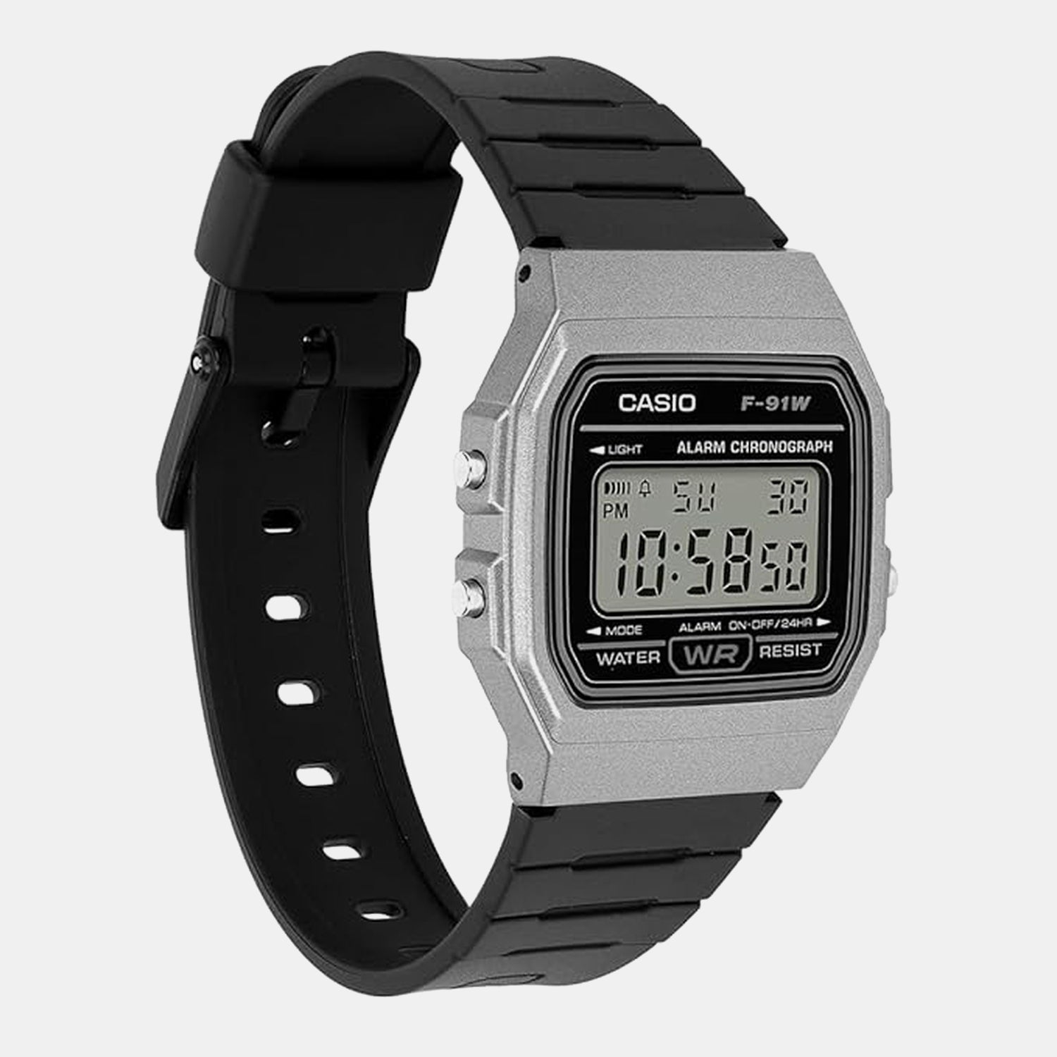 Unisex Quartz Clear Dial Digital Resin Watch D411