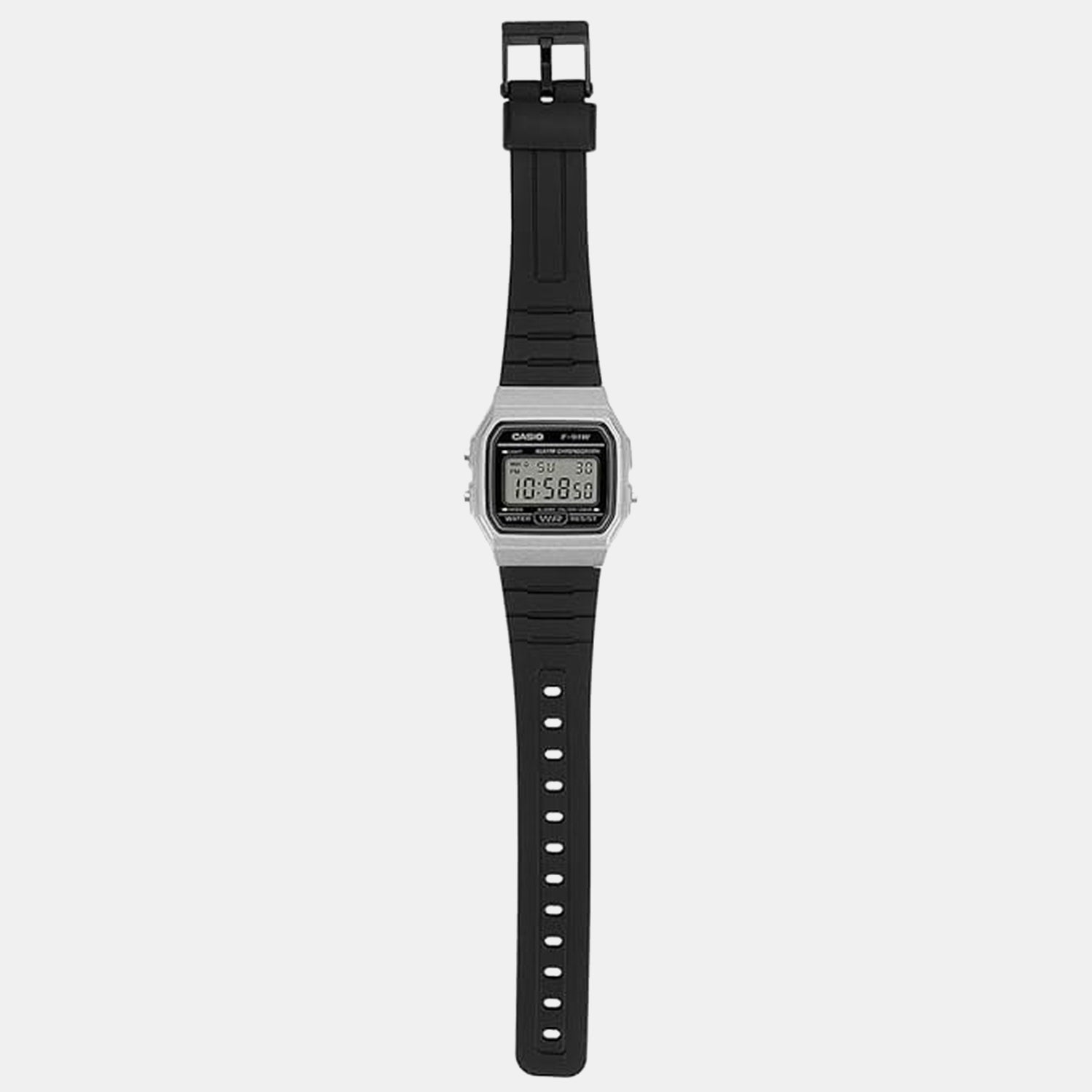 Unisex Quartz Clear Dial Digital Resin Watch D411