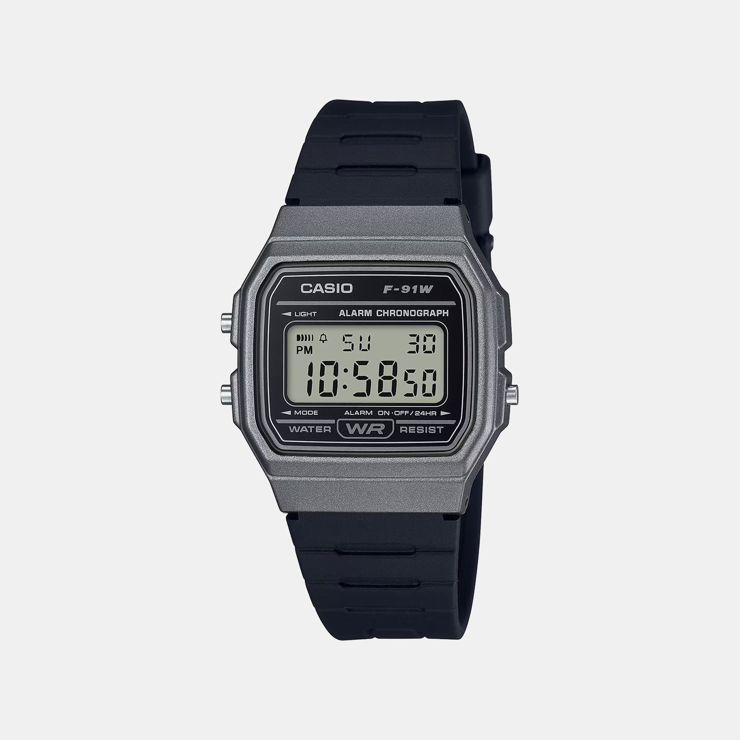 Unisex Quartz Clear Dial Digital Resin Watch D411