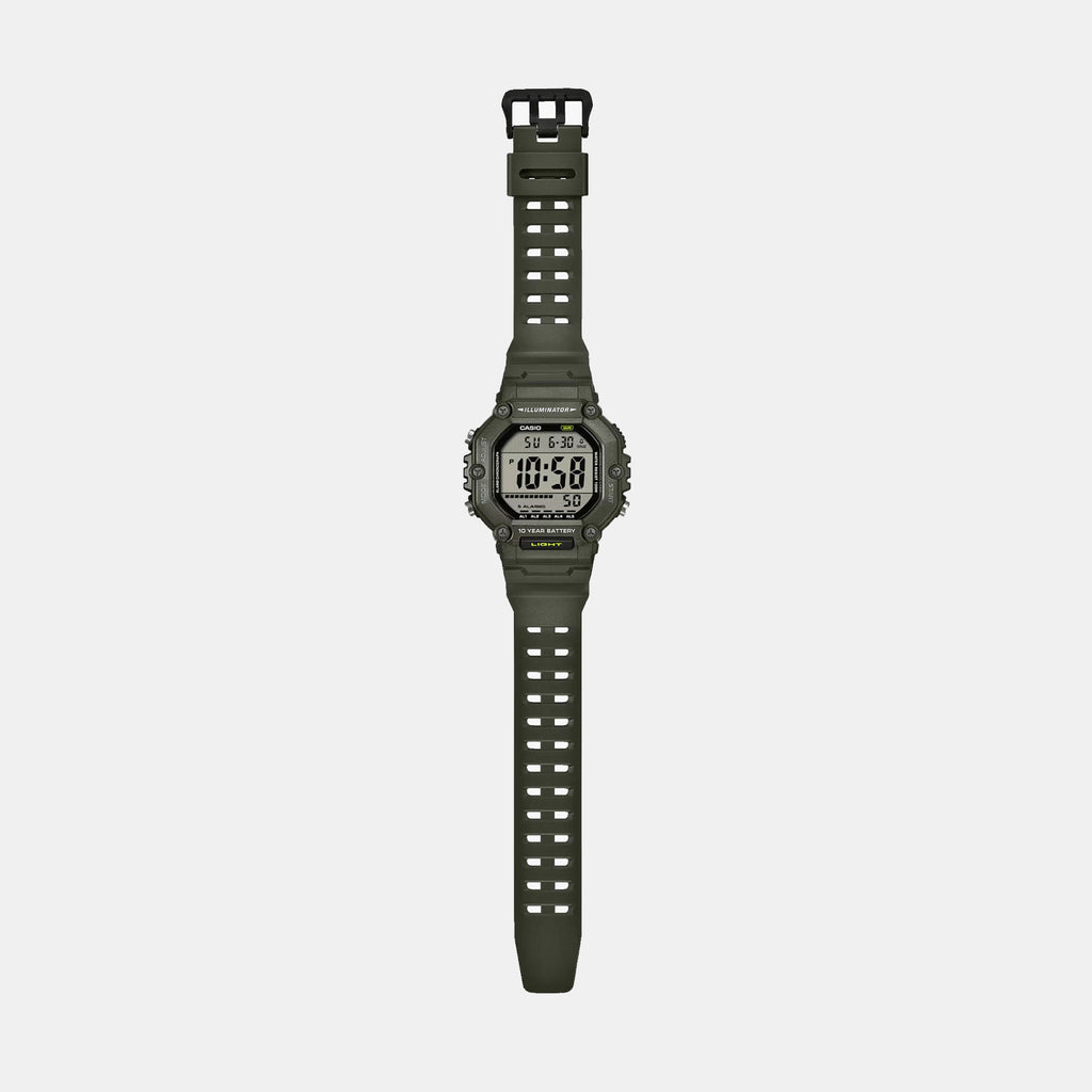 Youth Unisex Quartz Transparent Dial Digital Resin Watch D438