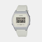 Unisex Quartz White Dial Digital Resin Watch D439