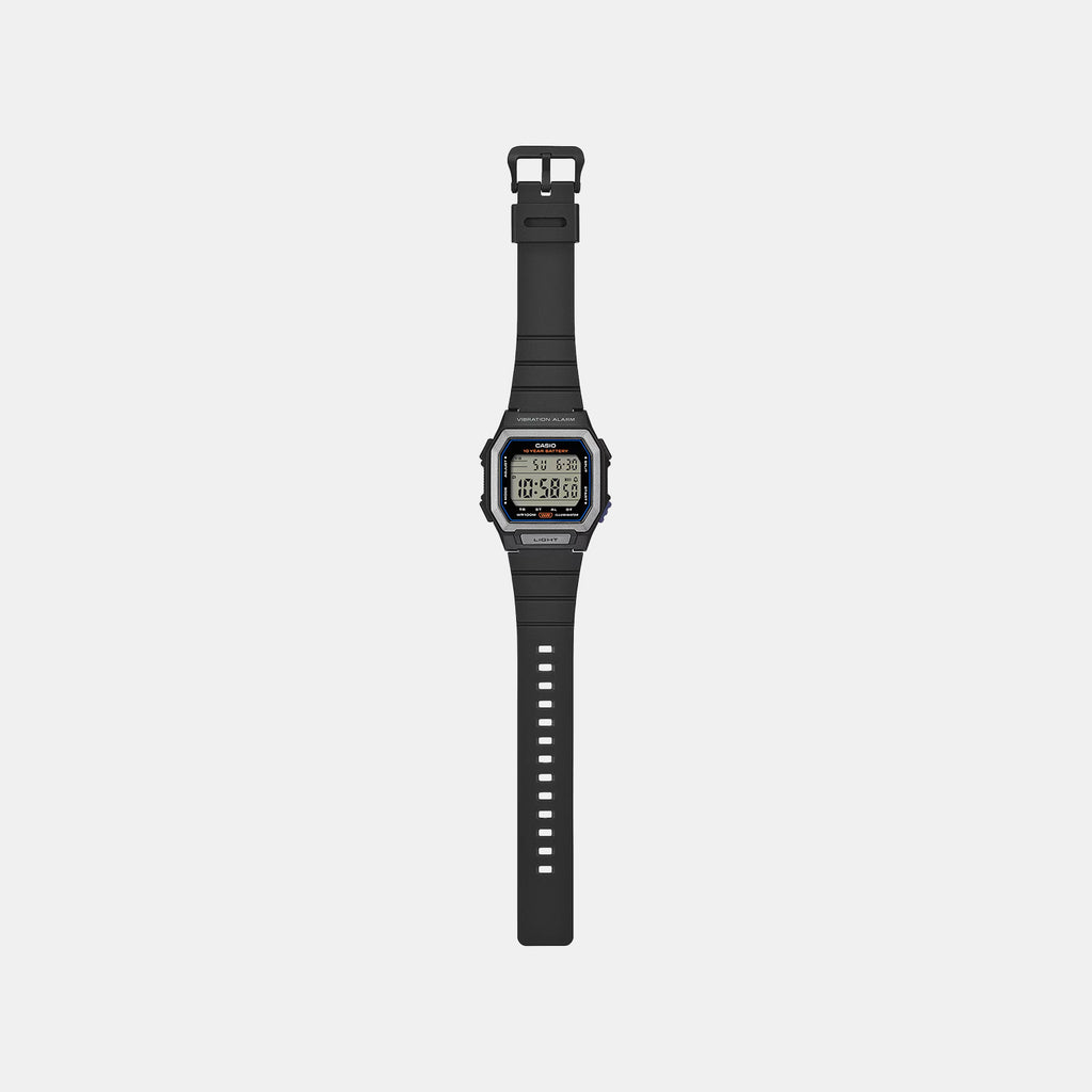 Unisex Quartz Black Dial Digital Resin Watch D441