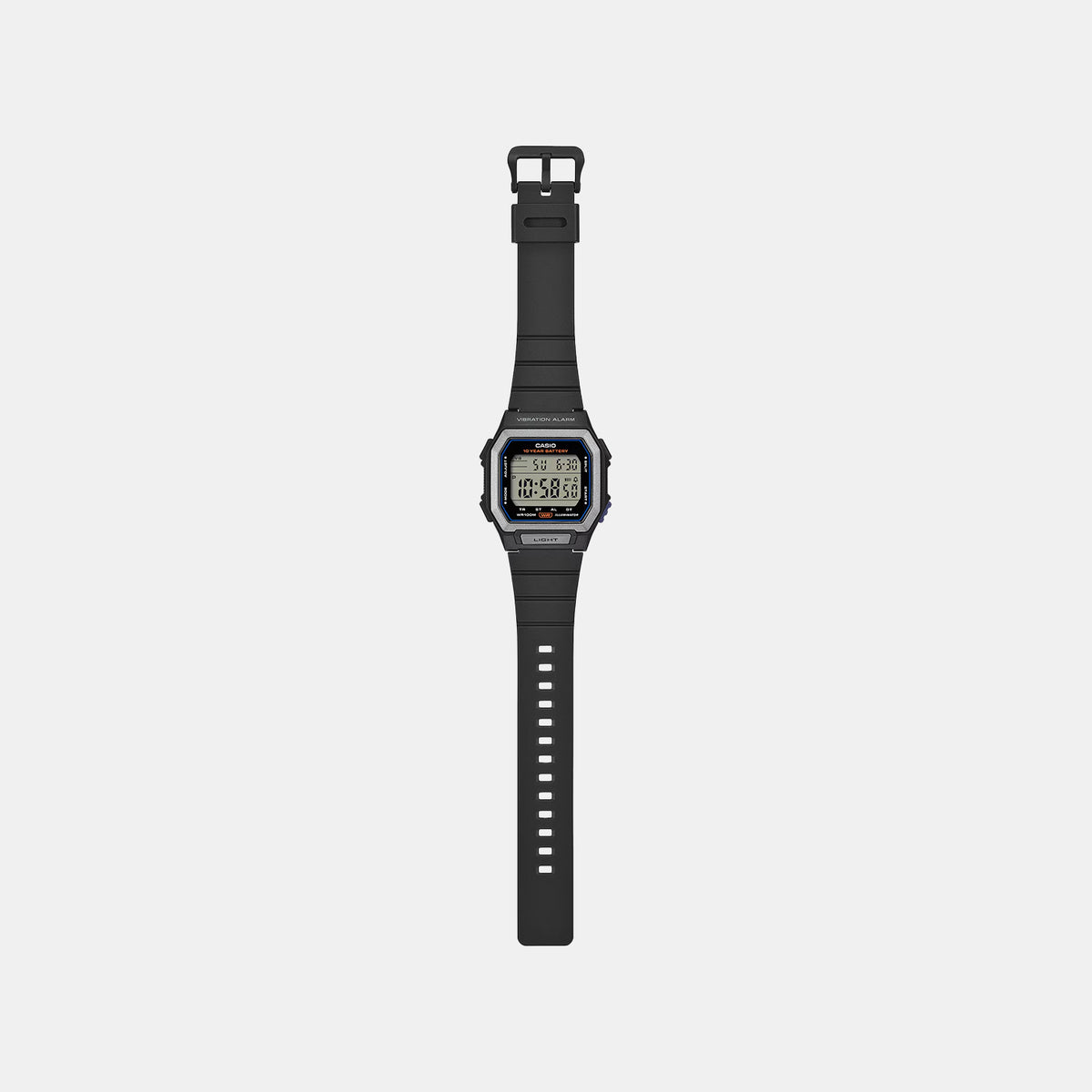 Youth Unisex Quartz Transparent Dial Digital Resin Watch D441