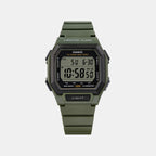 Unisex Quartz Black Dial Digital Resin Watch D443