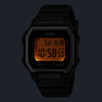 Unisex Quartz Black Dial Digital Resin Watch D443