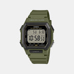 Unisex Quartz Black Dial Digital Resin Watch D443