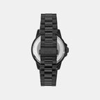 Active Men Quartz Black Dial Analog Stainless Steel Watch DK1G130M0085