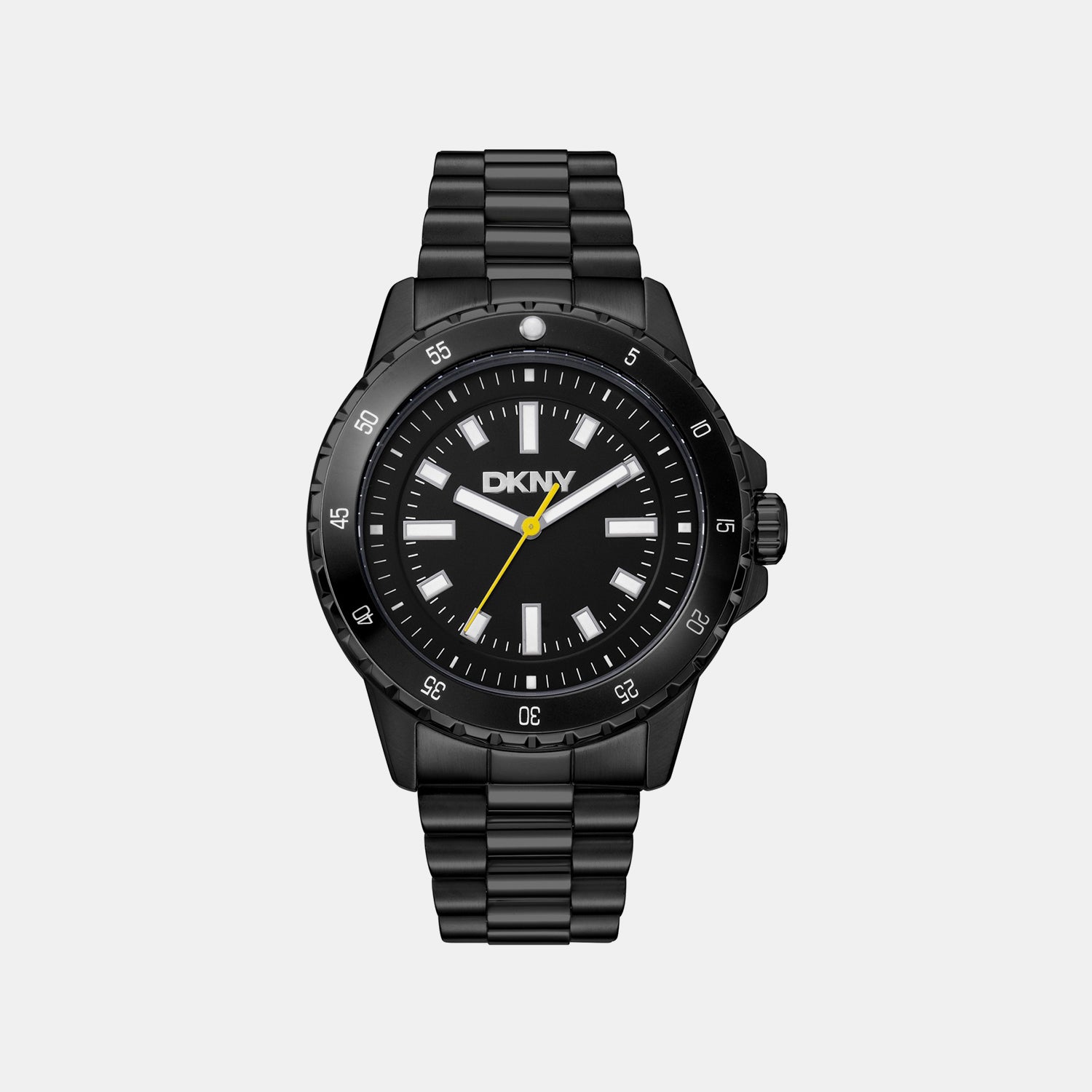 Active Men Quartz Black Dial Analog Stainless Steel Watch DK1G130M0085
