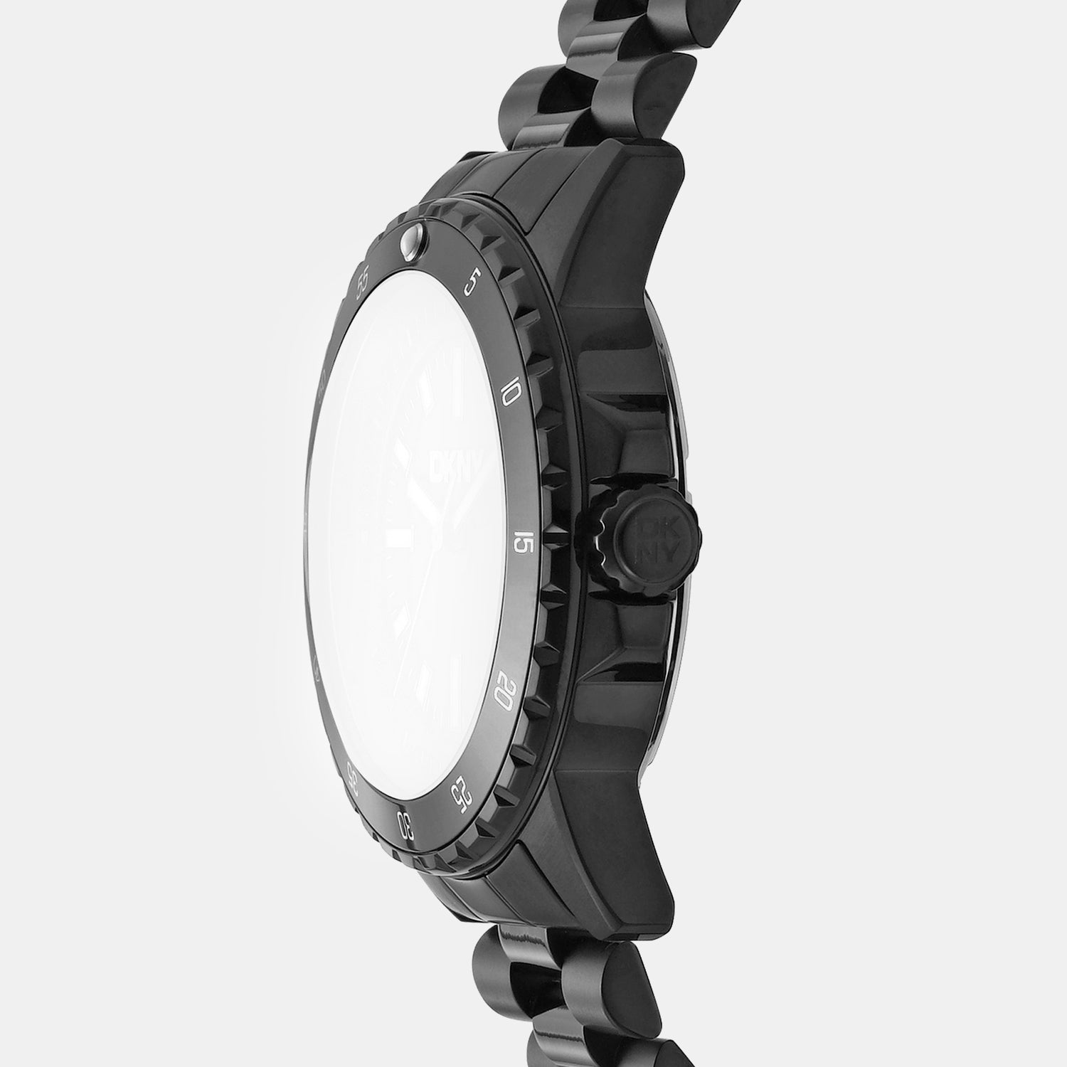 Active Men Quartz Black Dial Analog Stainless Steel Watch DK1G130M0085