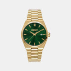 Everyday Men Quartz Green Dial Analog Stainless Steel Watch DK1G135M0045