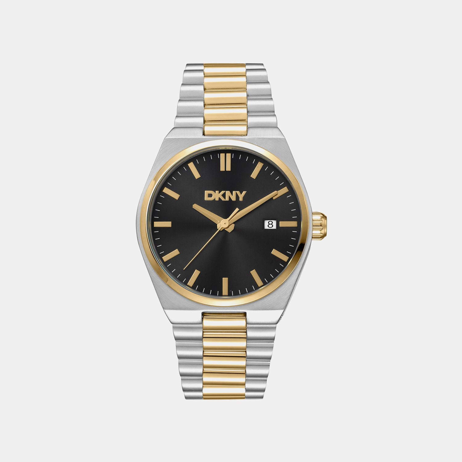 Everyday Men Quartz Black Dial Analog Stainless Steel Watch DK1G135M0055