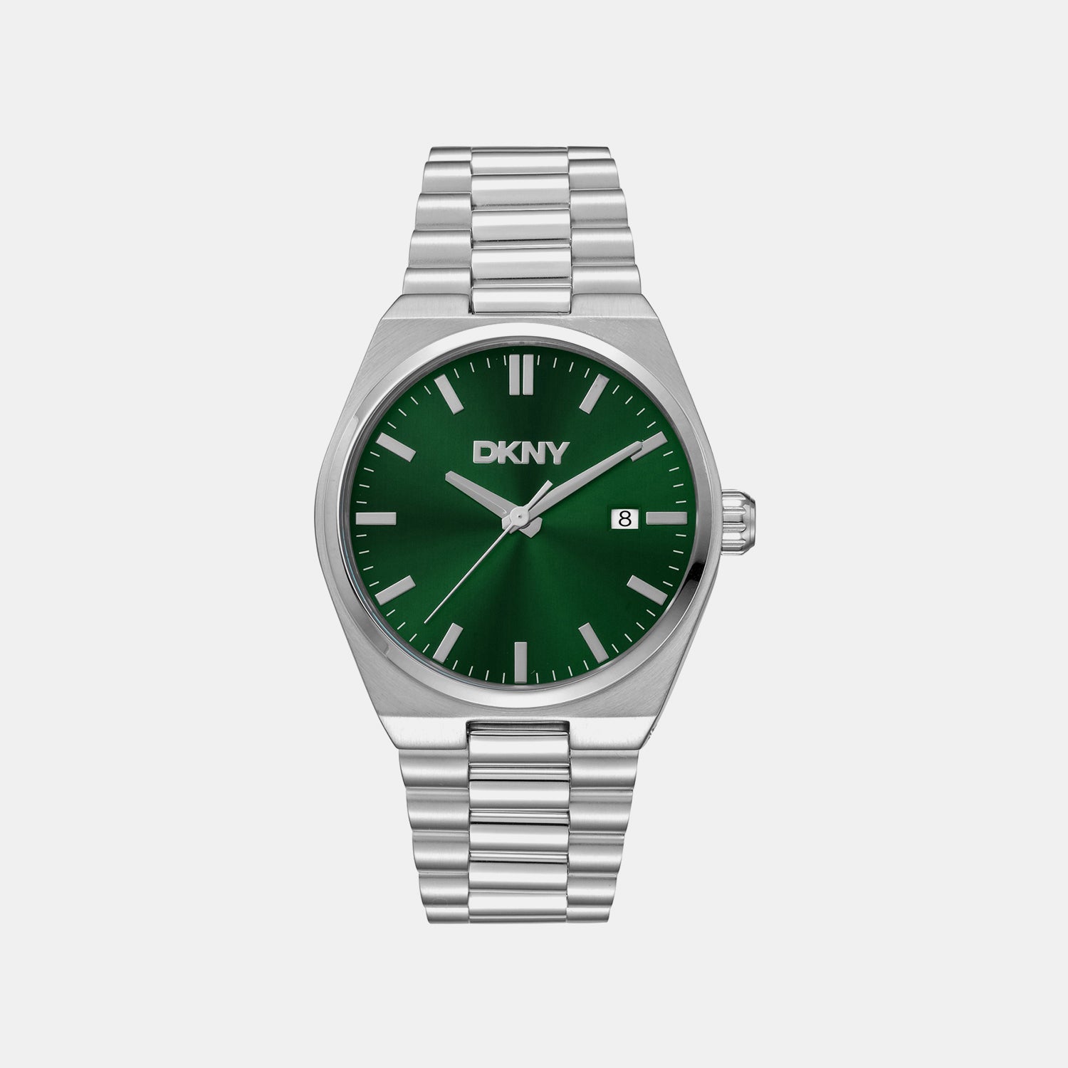 Everyday Men Quartz Green Dial Analog Stainless Steel Watch DK1G135M0065