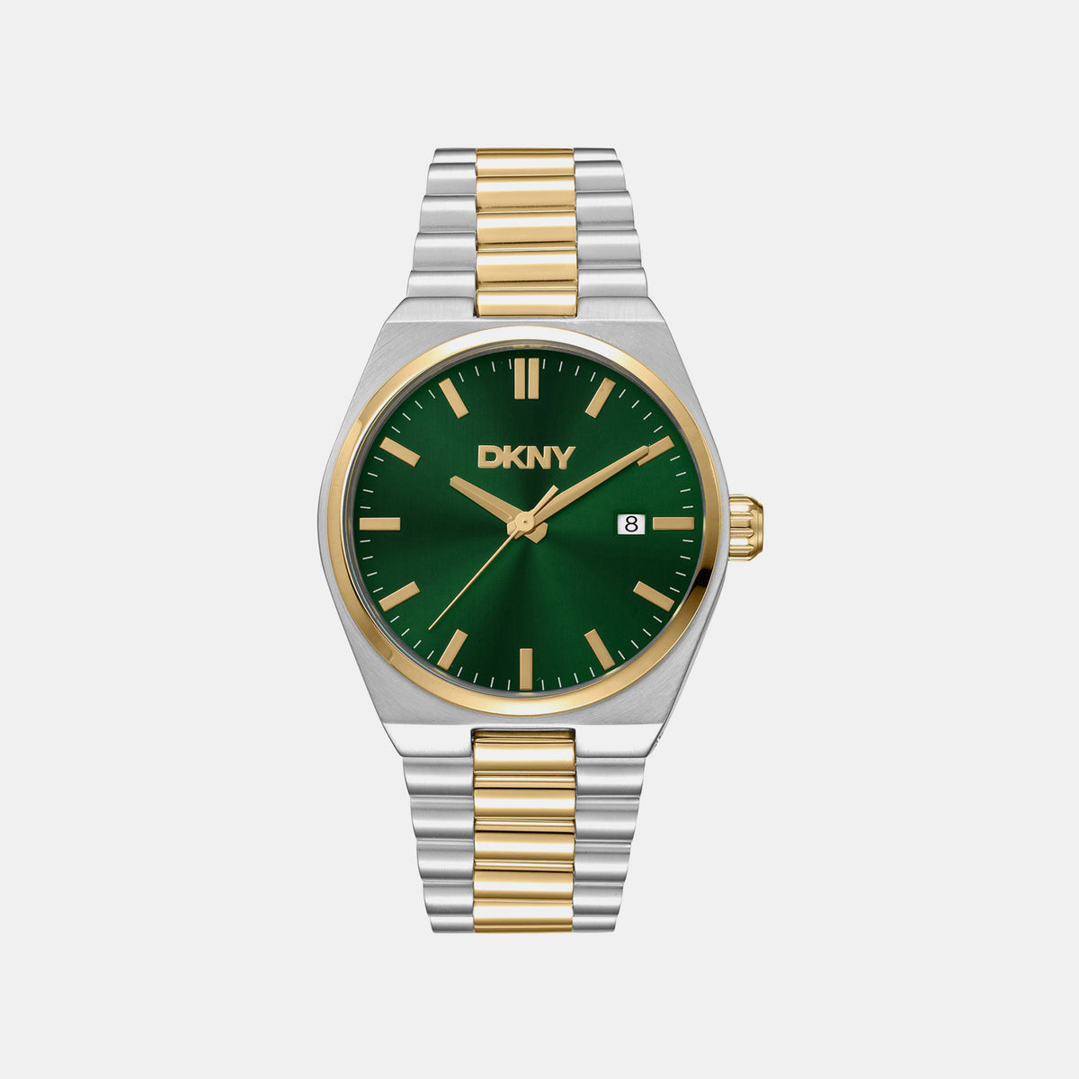 Everyday Men Quartz Green Dial Analog Stainless Steel Watch DK1G135M0085