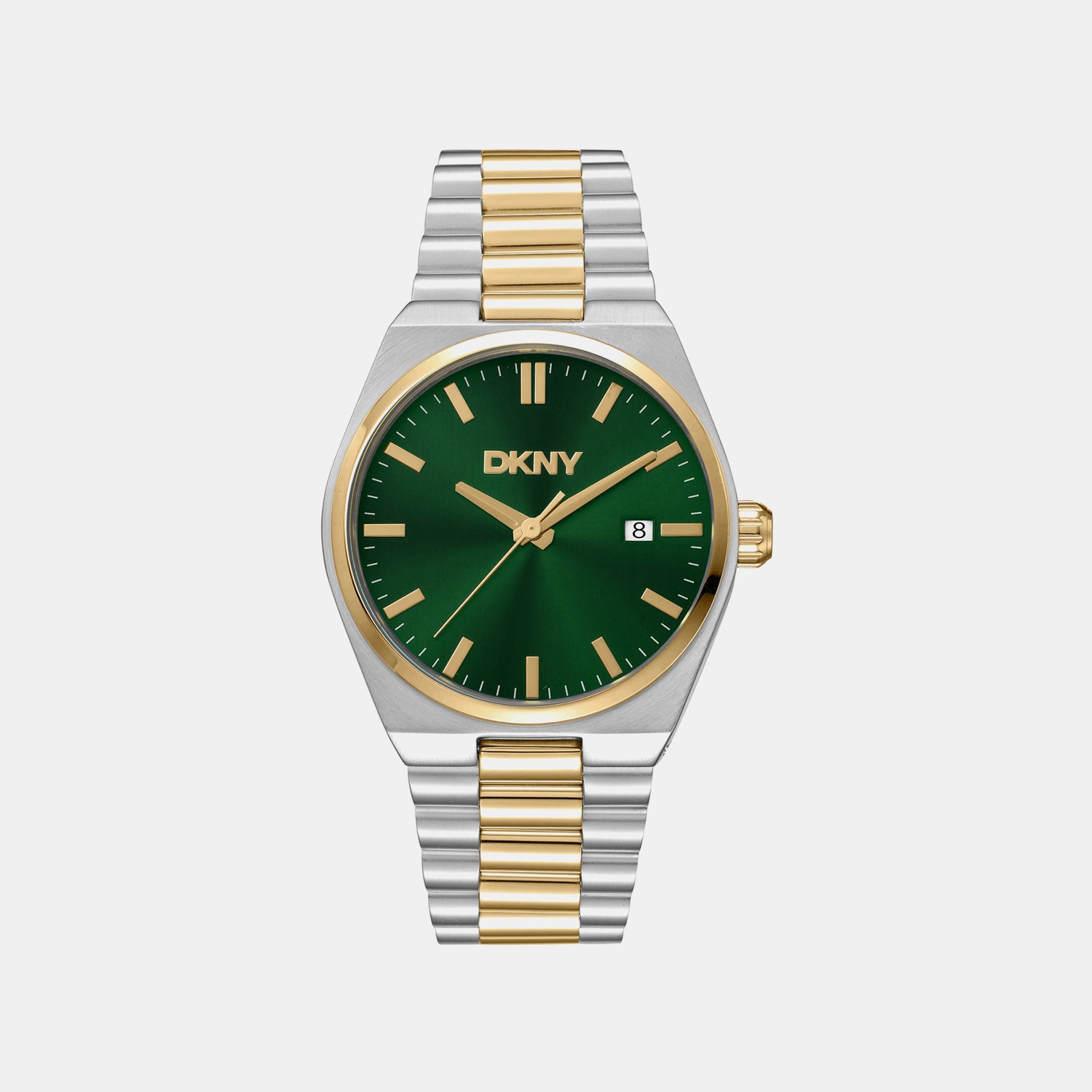 Everyday Men Quartz Green Dial Analog Stainless Steel Watch DK1G135M0085