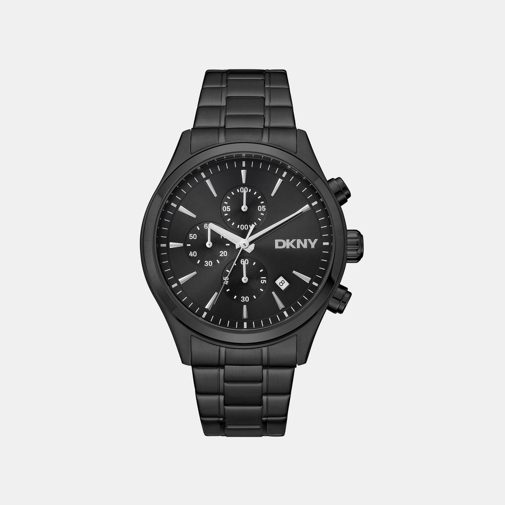 Active Men Quartz Grey Dial Analog Stainless Steel Watch DK1G136M0075