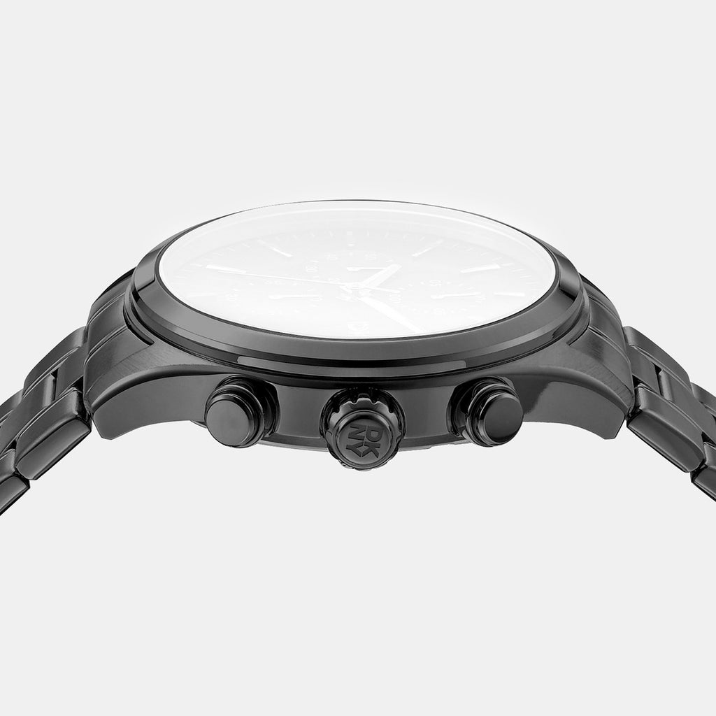 Active Men Quartz Grey Dial Analog Stainless Steel Watch DK1G136M0075
