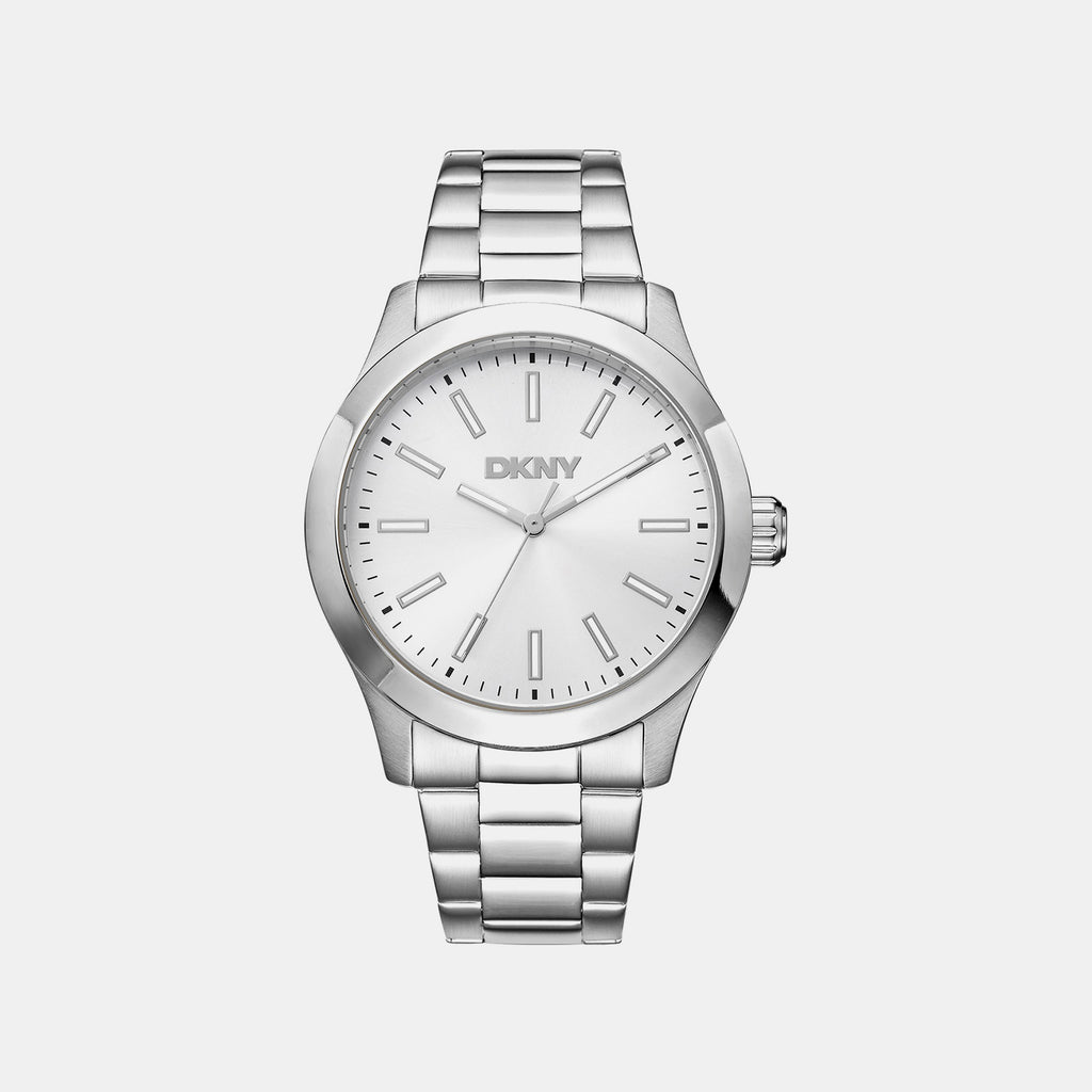 Everyday Men Quartz Silver Dial Analog Stainless Steel Watch DK1G137M0035