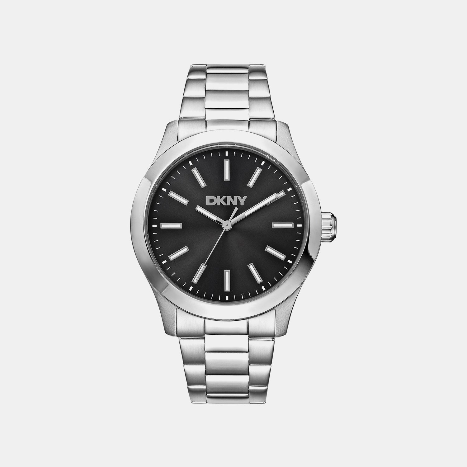 Everyday Men Quartz Black Dial Analog Stainless Steel Watch DK1G137M0055