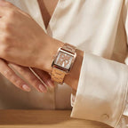 City Maxi Women Quartz Silver Dial Analog Stainless Steel Watch DK1L001M0055