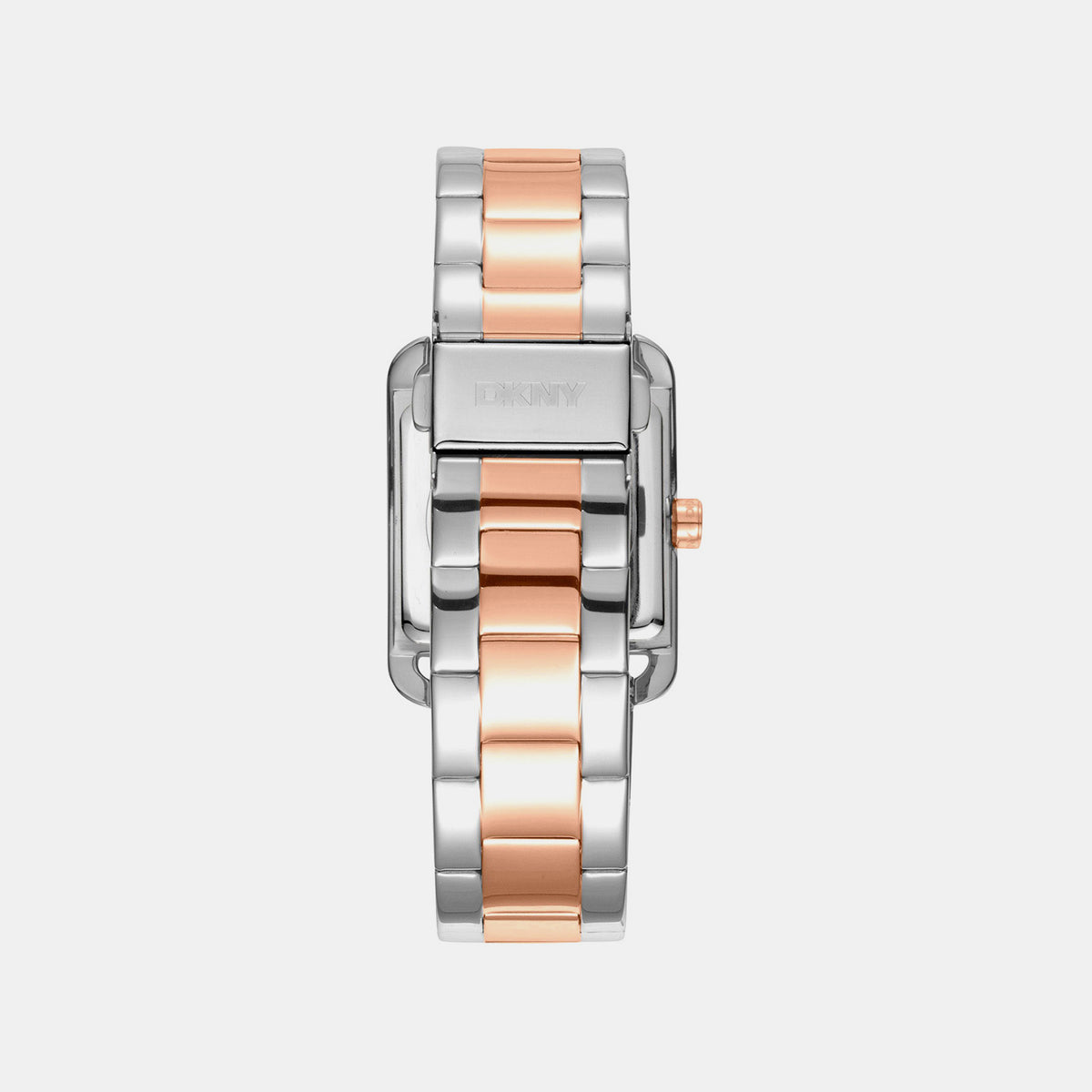 City Maxi Women Quartz Rose Gold Dial Analog Stainless Steel Watch DK1L001M0085