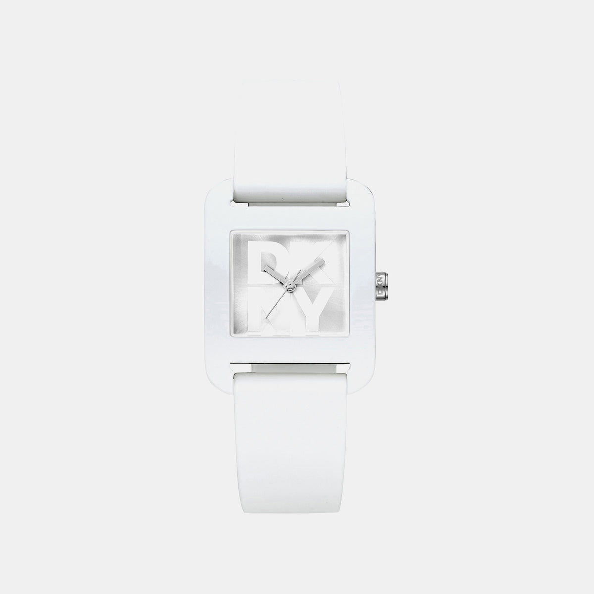 City Sport Women Quartz Silver Dial Analog Silicone Watch DK1L002P0015