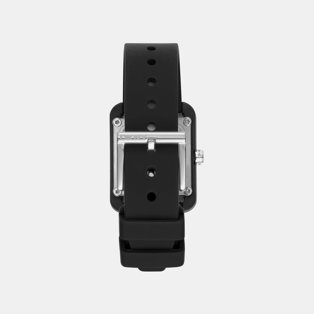 City Sport Women Quartz Black Dial Analog Silicone Watch DK1L002P0025