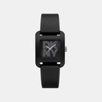 City Sport Women Quartz Black Dial Analog Silicone Watch DK1L002P0025