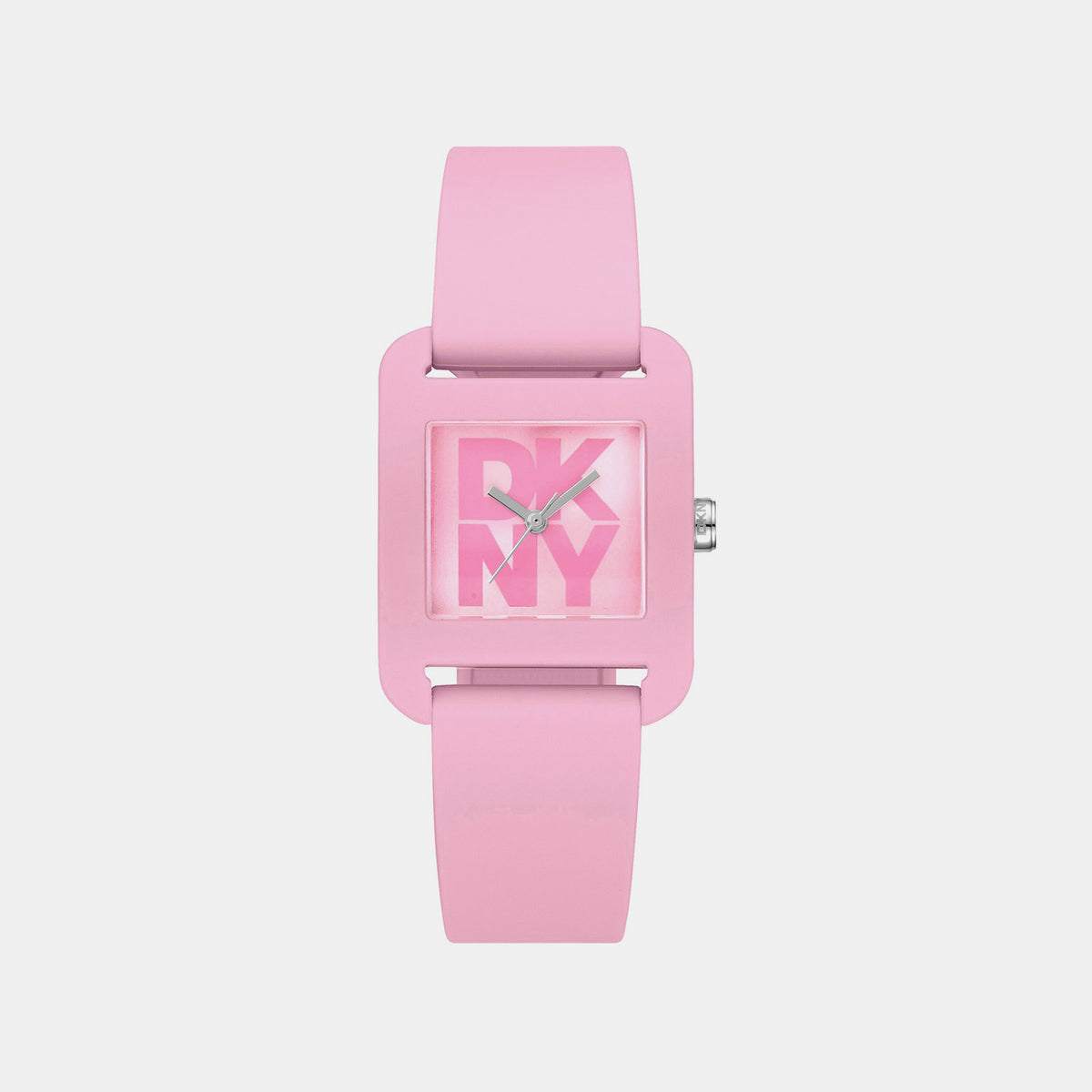 City Sport Women Quartz Pink Dial Analog Silicone Watch DK1L002P0045