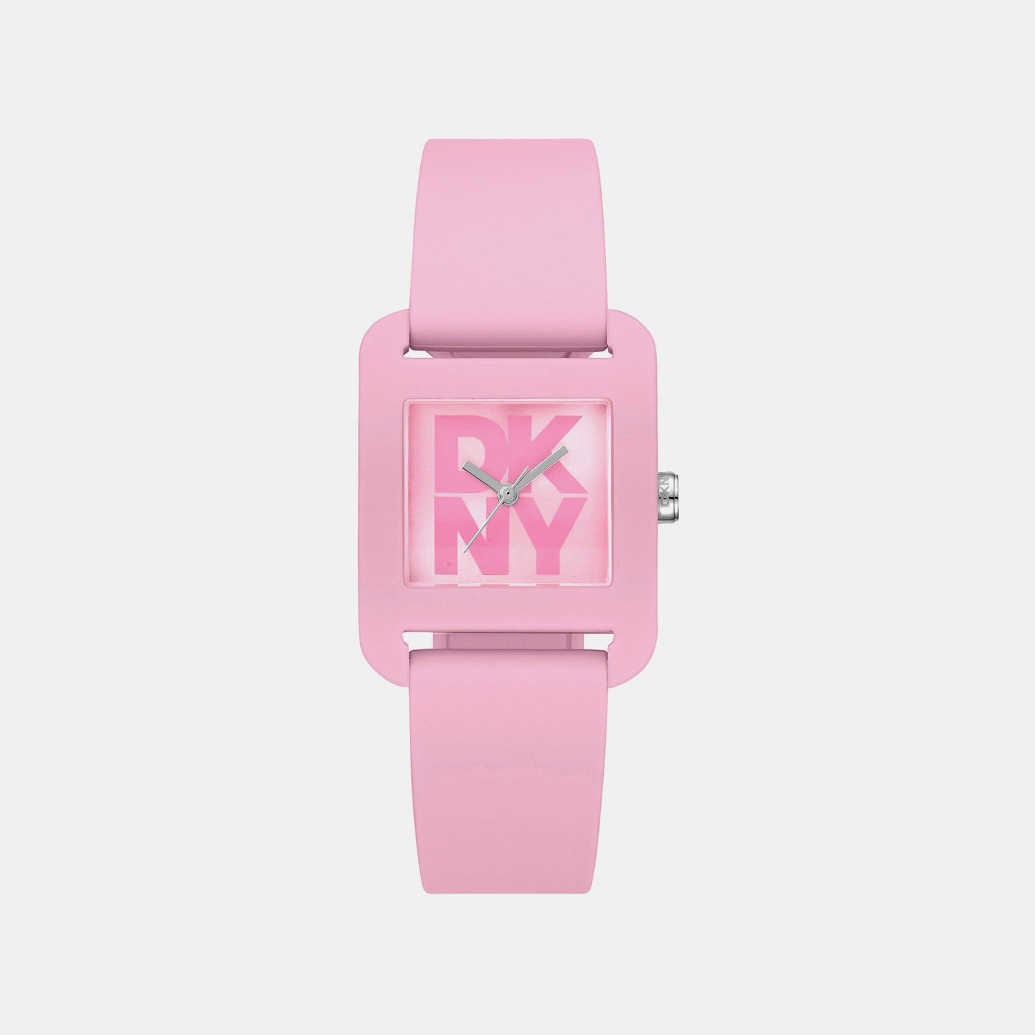 City Sport Women Quartz Pink Dial Analog Silicone Watch DK1L002P0045