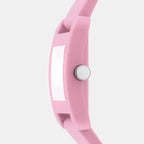 City Sport Women Quartz Pink Dial Analog Silicone Watch DK1L002P0045