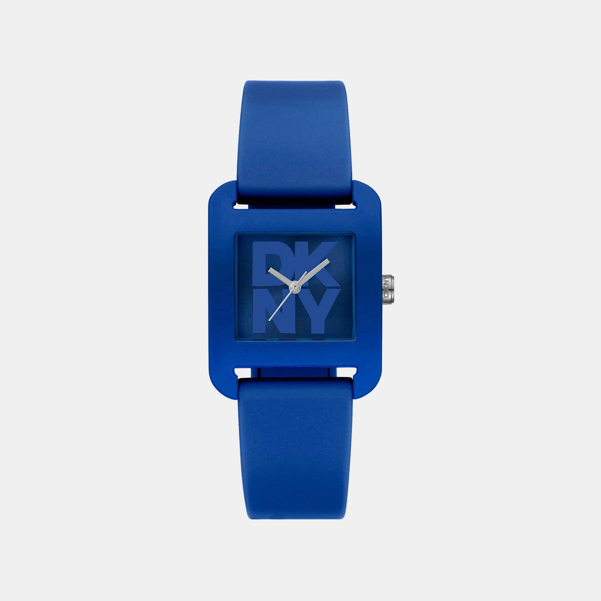 City Sport Women Quartz Blue Dial Analog Silicone Watch DK1L002P0055