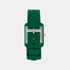 City Sport Women Quartz Green Dial Analog Silicone Watch DK1L002P0065