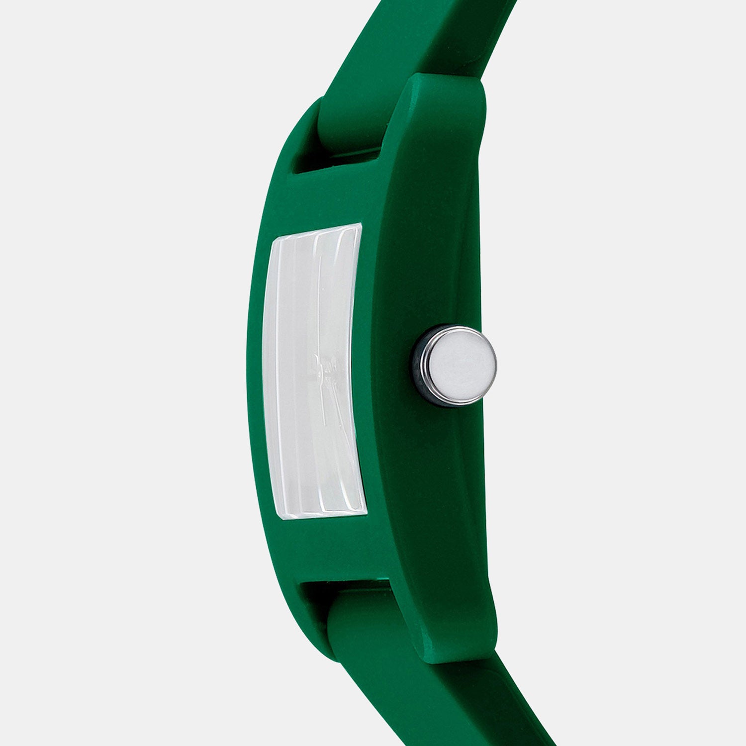 City Sport Women Quartz Green Dial Analog Silicone Watch DK1L002P0065