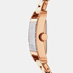 City Glitz Women Quartz Rose Gold Dial Analog Stainless Steel Watch DK1L003M0035