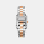 City Glitz Women Quartz Silver Dial Analog Stainless Steel Watch DK1L003M0055