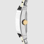 City Midi Women Quartz Green Dial Analog Stainless Steel Watch DK1L004M0075