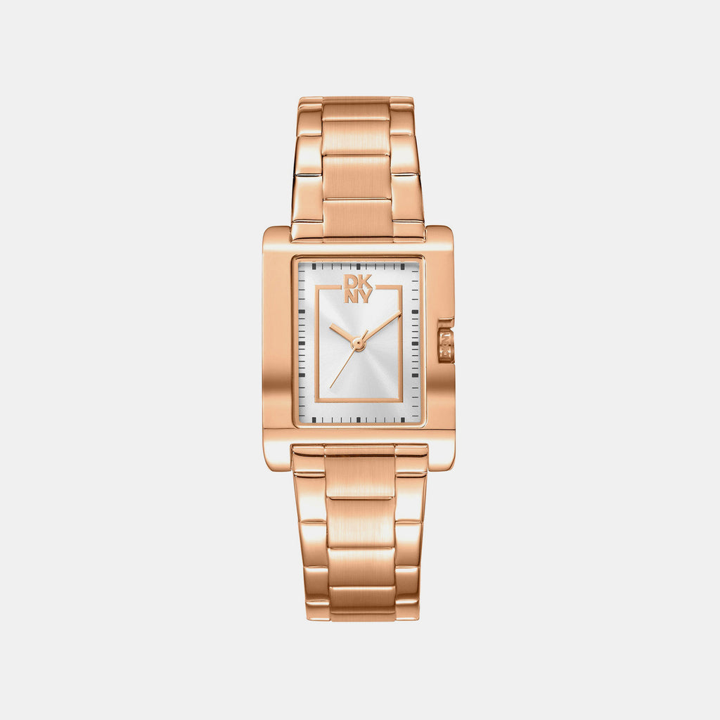 Westside Midi Women Quartz Silver Dial Analog Stainless Steel Watch DK1L007M0075