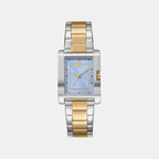 Westside Midi Women Quartz Blue Dial Analog Stainless Steel Watch DK1L007M0095